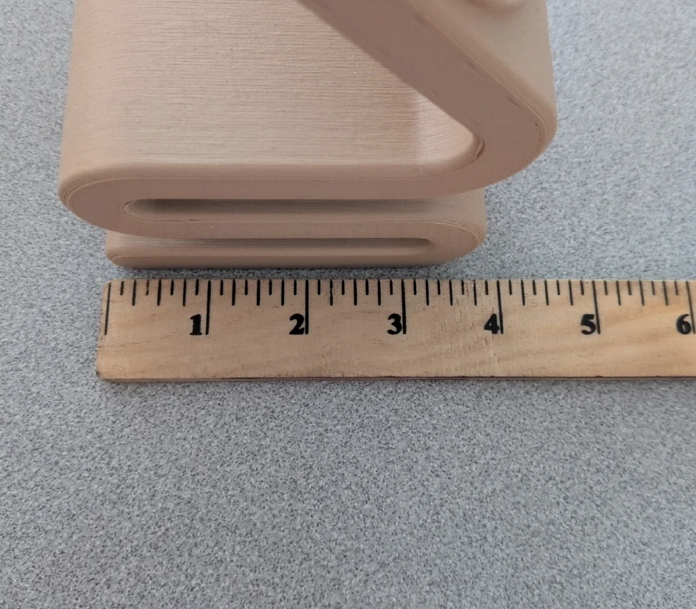 Beige Modern Phone Stand